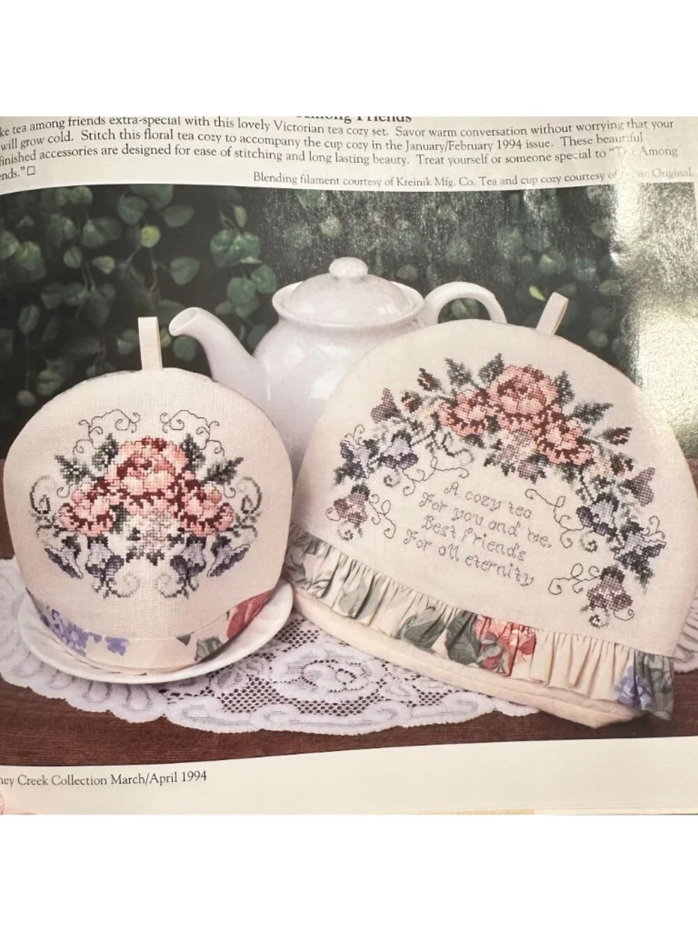 Stoney Creek Cross-Stitch Collection Mar/Apr 1994 Vol 6 No 2 Flight Of Fantasy